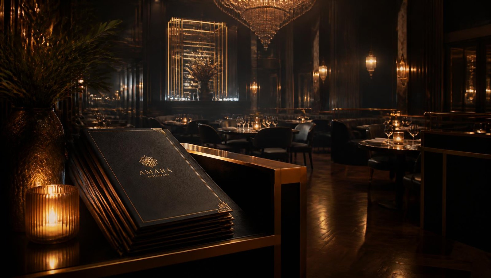 Luxury MDF Menu Cover