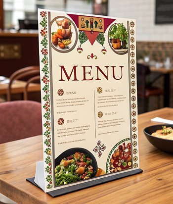 Tabletop Menu